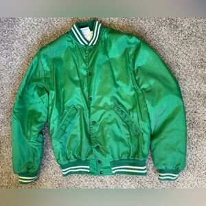 Vintage varsity jacket size small kelly green